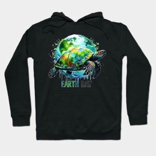 Sea Turtle Earth Day Save The Earth Hoodie